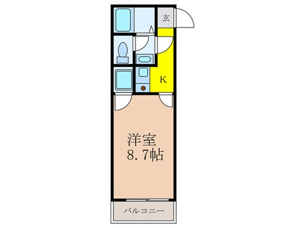 ヴェローノ新大阪南の物件間取画像